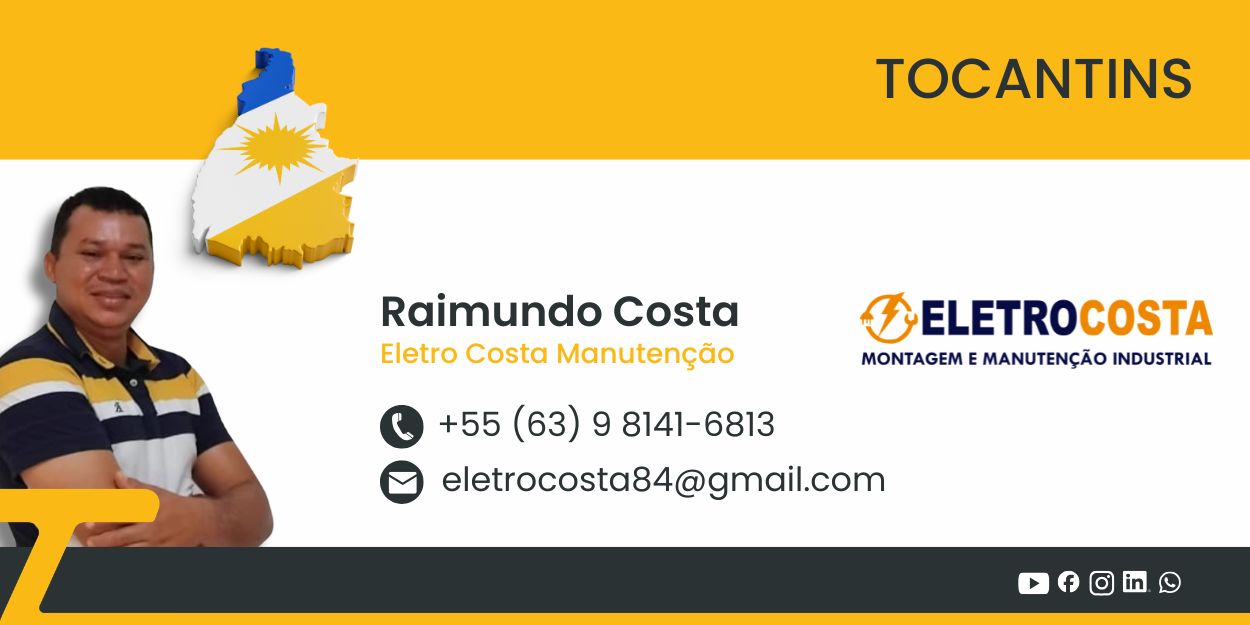 Raimundo — Técnico responsável pelo Tocantins